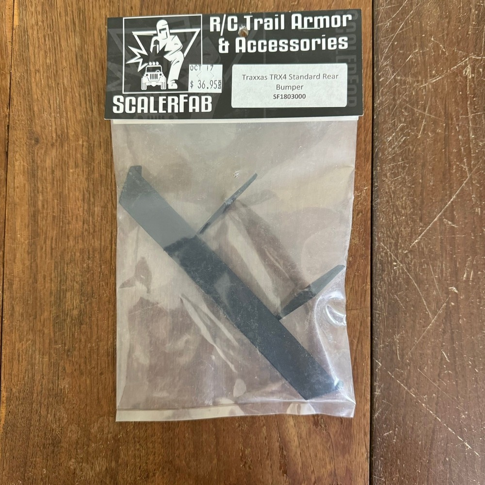 ScalerFab SF1803000 Traxxas TRX4 Standard Rear Bumper NEW in packaging